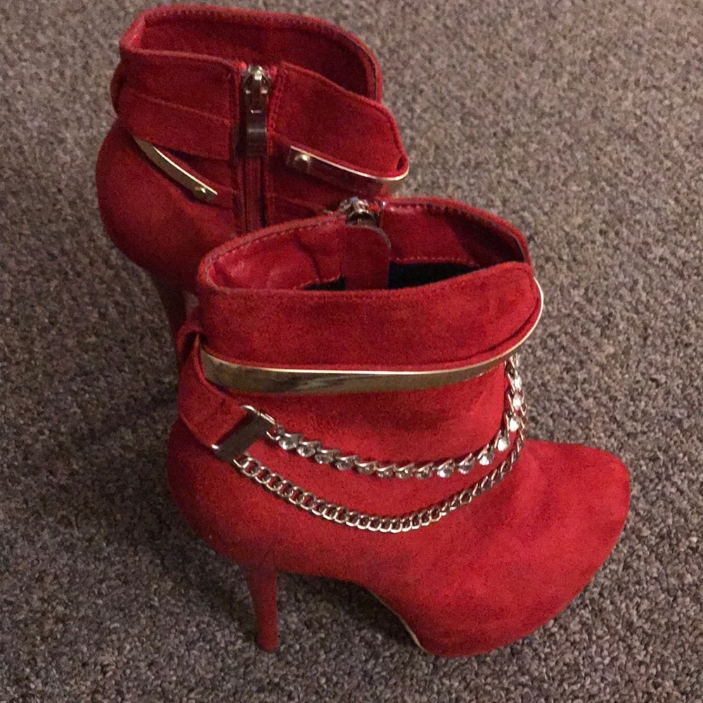 Red booties